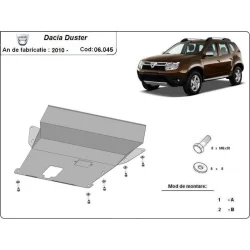 Stalowa osłona silnika Dacia Duster I (2010-2017)Stalowa osłona silnika Dacia Duster I (2010-2017)